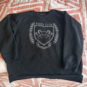 Brunette the label babes club sweatshirt